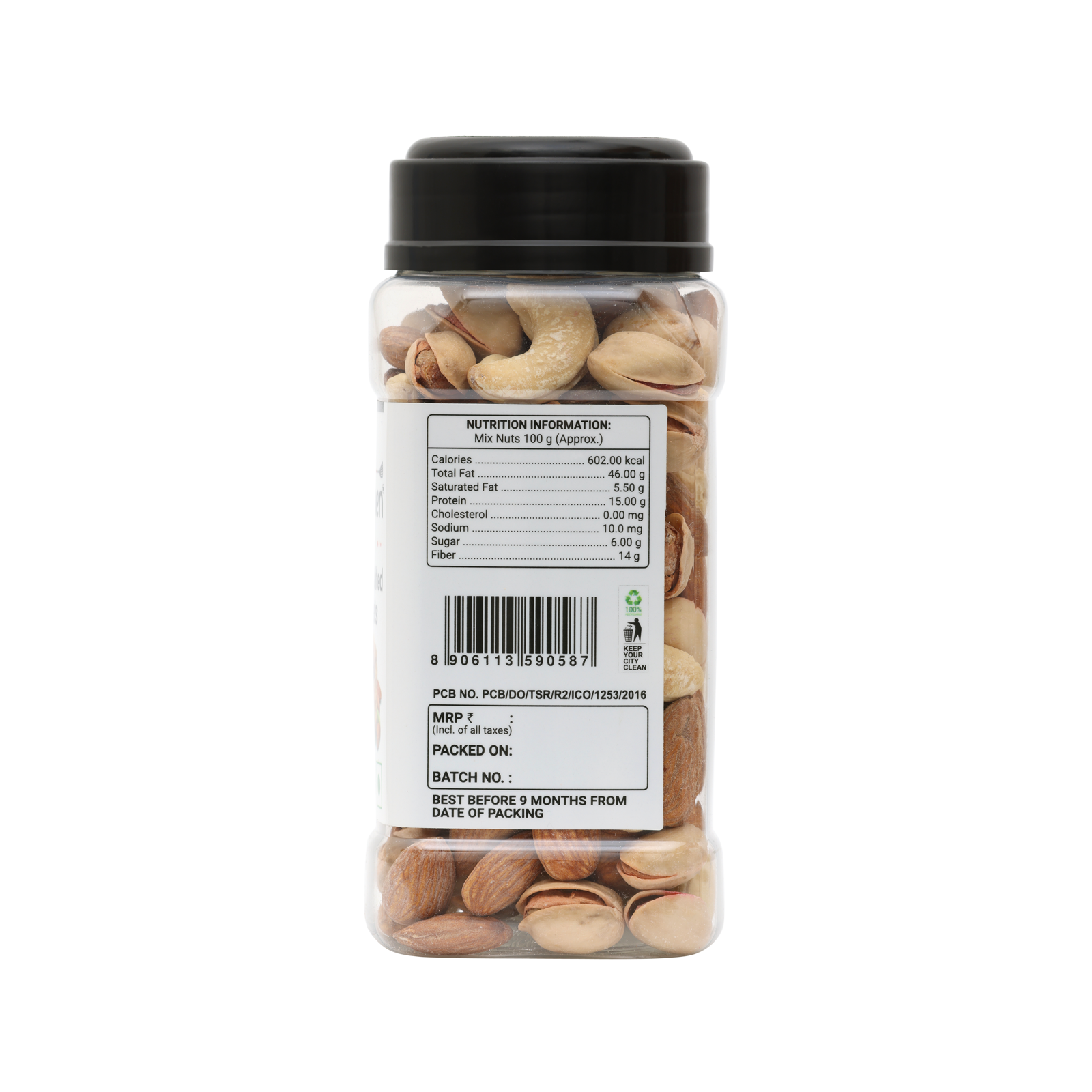 Indian Kitchen Roasted Salted Mix Nuts 200g Indian Kitchen Roasted Salted Mix Nuts 200g - Indian Kitchen